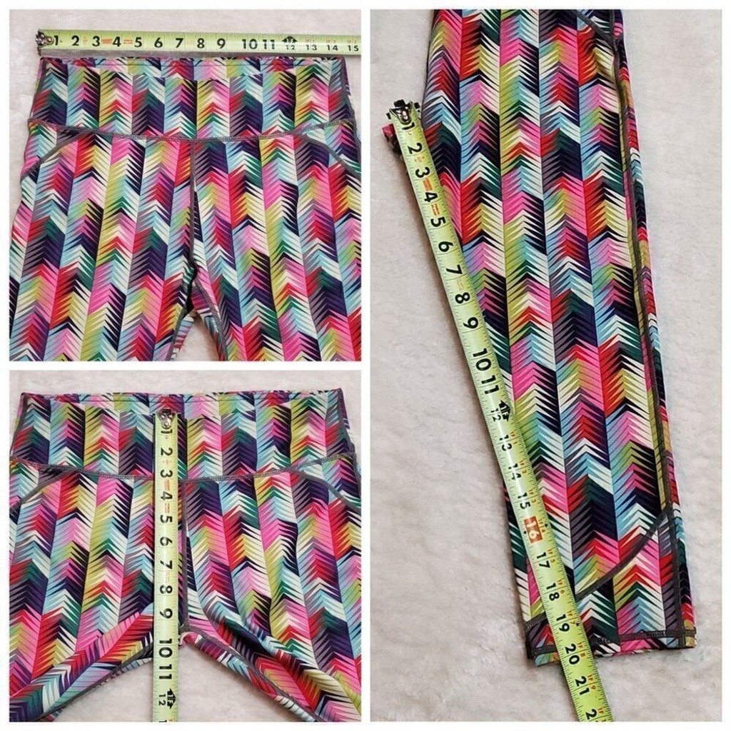 Fabletics Lima Capri Max-Compression Colorful Leg… - image 2