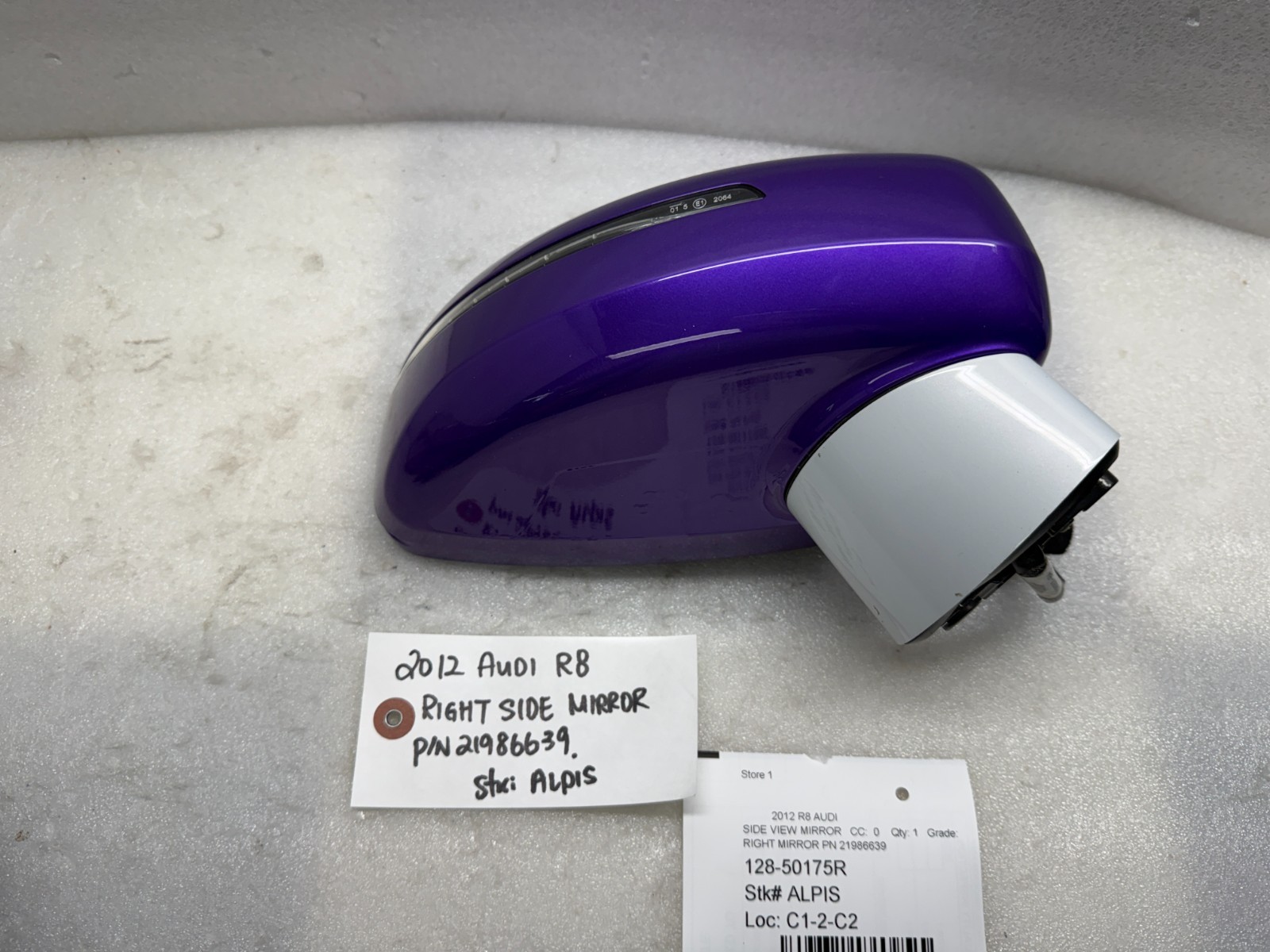 Audi R8 2008-2015 Right Side mirror