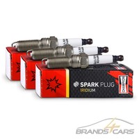 3X Champion ZÜNdkerze FÜR Opel Adam Astra K B16 Corsa E X15 Karl 1.0 1.2 + Turbo