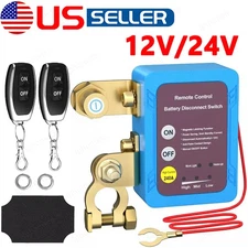 12V 240A Kill Switch Automatic Power Shut Off Switch Remote Battery Disconnect