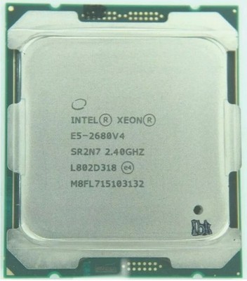 Intel Xeon E5-2680 V4 LGA 2011-3 Server CPU Processor 2,40 GHz 14 Core 28 Thread