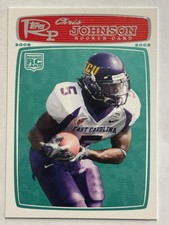 2008 Topps Rookie Progression #207 Chris Johnson East Carolina Titans Cardinals