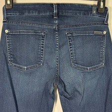 7 For All Mankind The Modern Straight Jeans Dark Wash Size 27