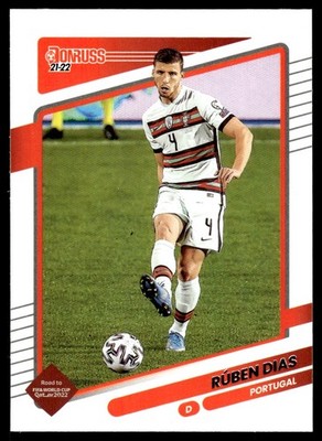 2021 Donruss Optic Red Velocity Ruben Dias Portugal #117