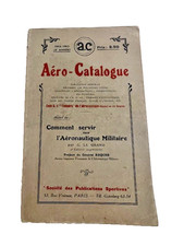 1913 KATALOG LOTNICZY FRANCUSKI KATALOG LOTNICZY AERONAUTYKA WOJSKOWA #368