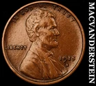 1915-S Lincoln Wheat Cent - Scarce  Extra Fine+  Semi-key  Better Date  #J8445