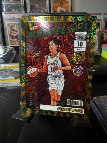 2025 #3 Kelsey Plum Panini Donruss WNBA Net Marvels  /399