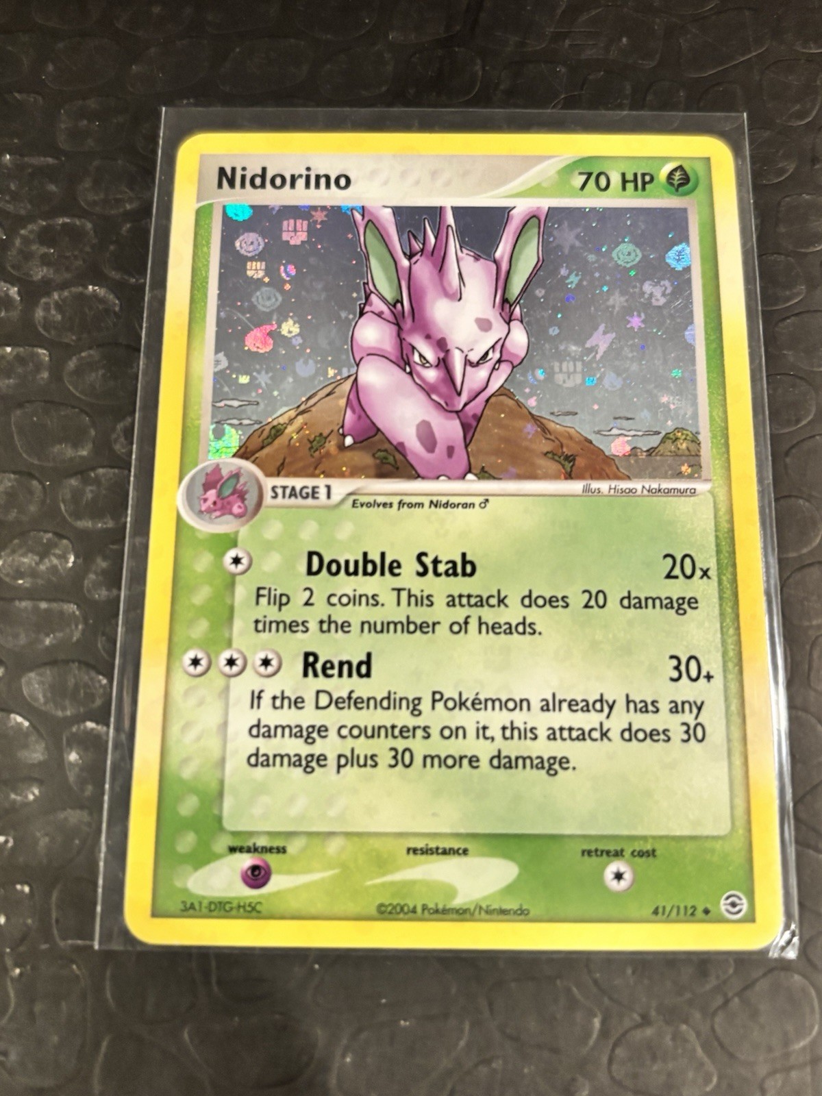 Nidorino - FireRed & LeafGreen - 41/112 - Reverse Holo - Pokemon