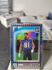 2024 Panini Donruss - Rated Rookie Devontez Walker #345 Optic Preview...