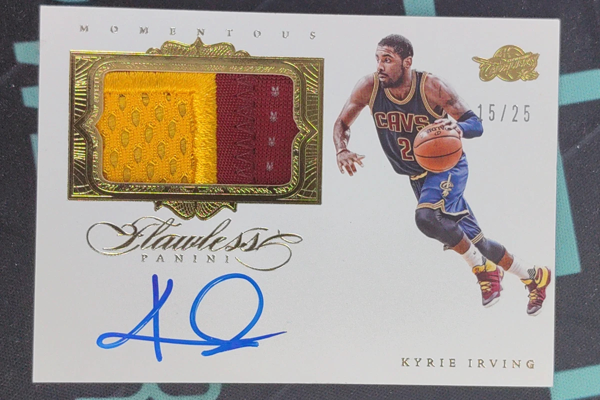 70％OFF】 Noir Panini 【サイン入り】2015-16 Kyrie Memorabilia