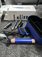 Dyson Air Wrap Hair Styler Curler Straightner With Attachments In Box