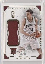 2015-16 Panini National Treasures NBA Rookie Material 51/99 Sasha Kaun #12 2r7