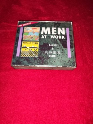 CD-Box (2 CD´s) Men At Work-Cargo & Business As Usual  (sehr gut) CB 33