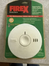 FIREX Smoke Alarm model CC #4015 NEW and Sealed.. Battery Powered