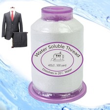 Water Soluble Sewing Thread Garment DIY Handmade Crafts Dressmaker