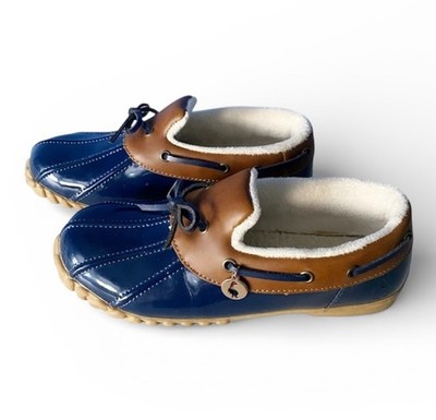 SPORTO Patty Duck Shoes Women's 7M Blue Rain Gear