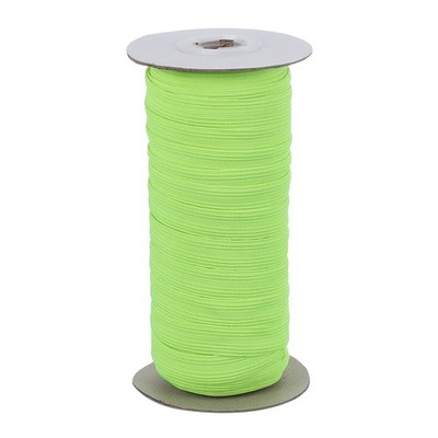 Elastic Bands 1/2 Inch x 20 Yards Stretch Flat Elastic Cord, Fluorescent Green