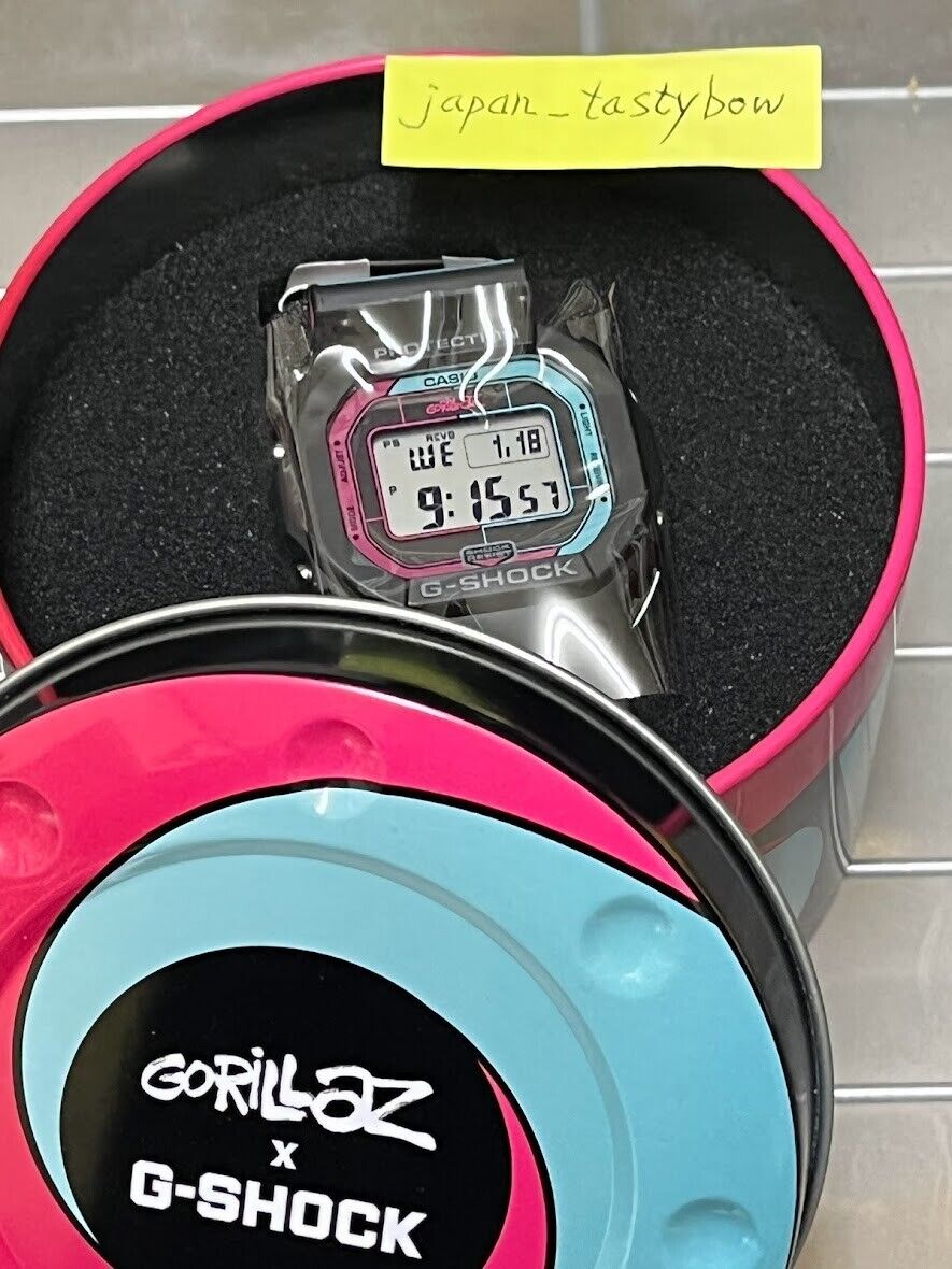 2019 NEW CASIO Watch G-Shock GORILLAZ collaboration GW 2019 NEW CASIO Watch G-Shock GORILLAZ collaboration GW