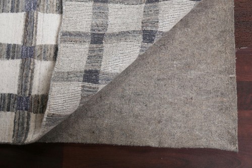 Gabbeh Checkered Contemporary Oriental Area Rug Hand-knotted Wool Carpet 5x8 ft - Picture 10 of 12