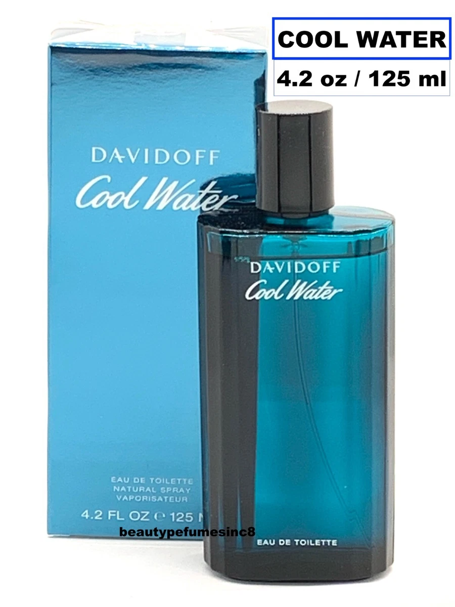 DAVIDOFF Cool Water For Men. Eau De Toilette Spray 4.2 Fl Oz (Pack of 1)