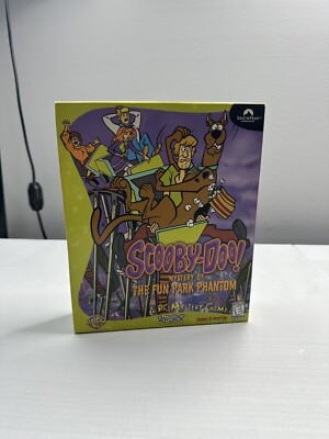 New! Rare! Scooby Doo: Mystery Of The Fun Park Phantom PC CD BIG BOX