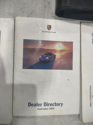 Porsche 996 Turbo Owner's Manual Books Set 01 - 05 - Picture 3 of 12