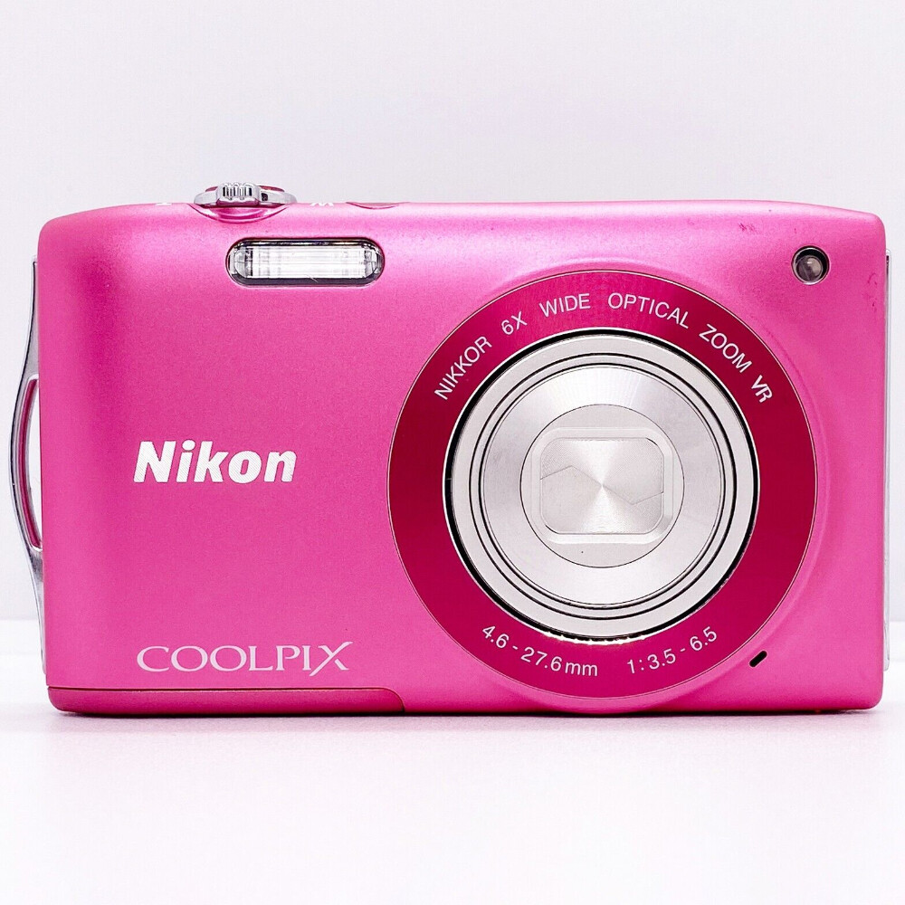 ニコン Nikon COOLPIX S3300 ピンク Nikon COOLPIX S3300 Strawberry Pink 6x Zoom 16.0MP Digital