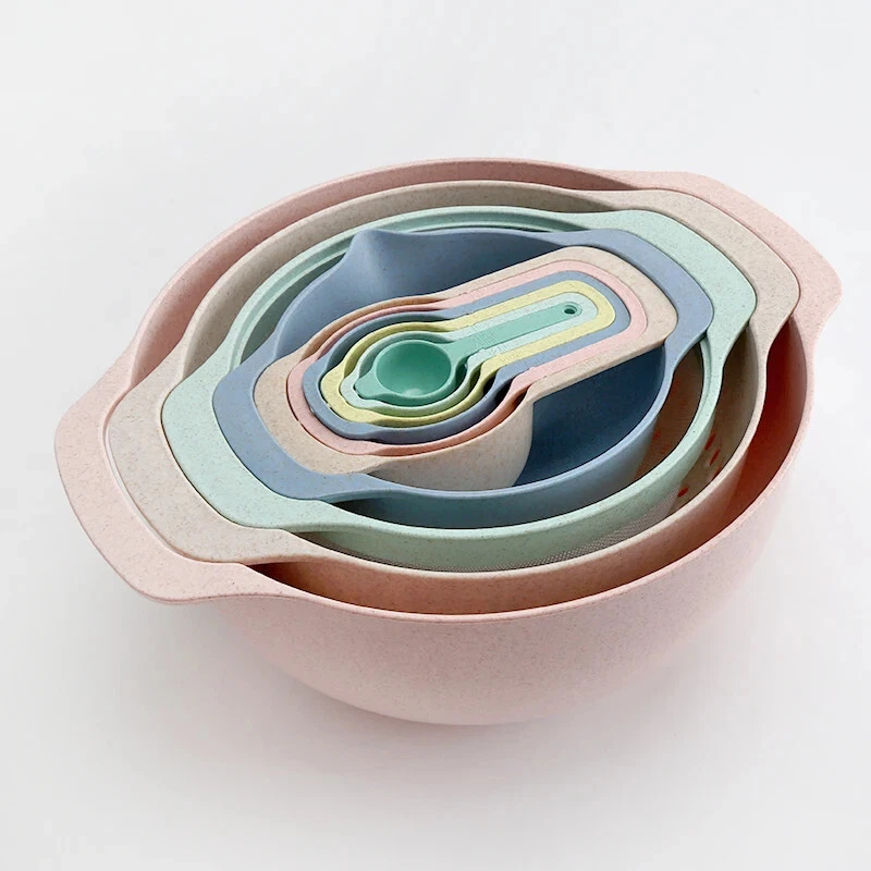 Mixing Bowl Set for baking, food preparation and measuring spoons
Opens in a new window or tab