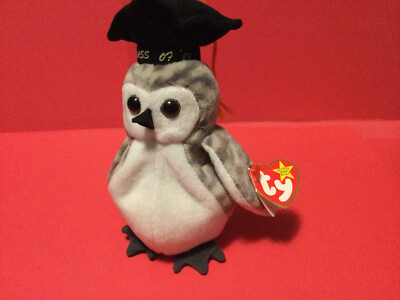 TY Beanie Baby 1999 - Wiser with Swing and Tushy Tags - Great Condition