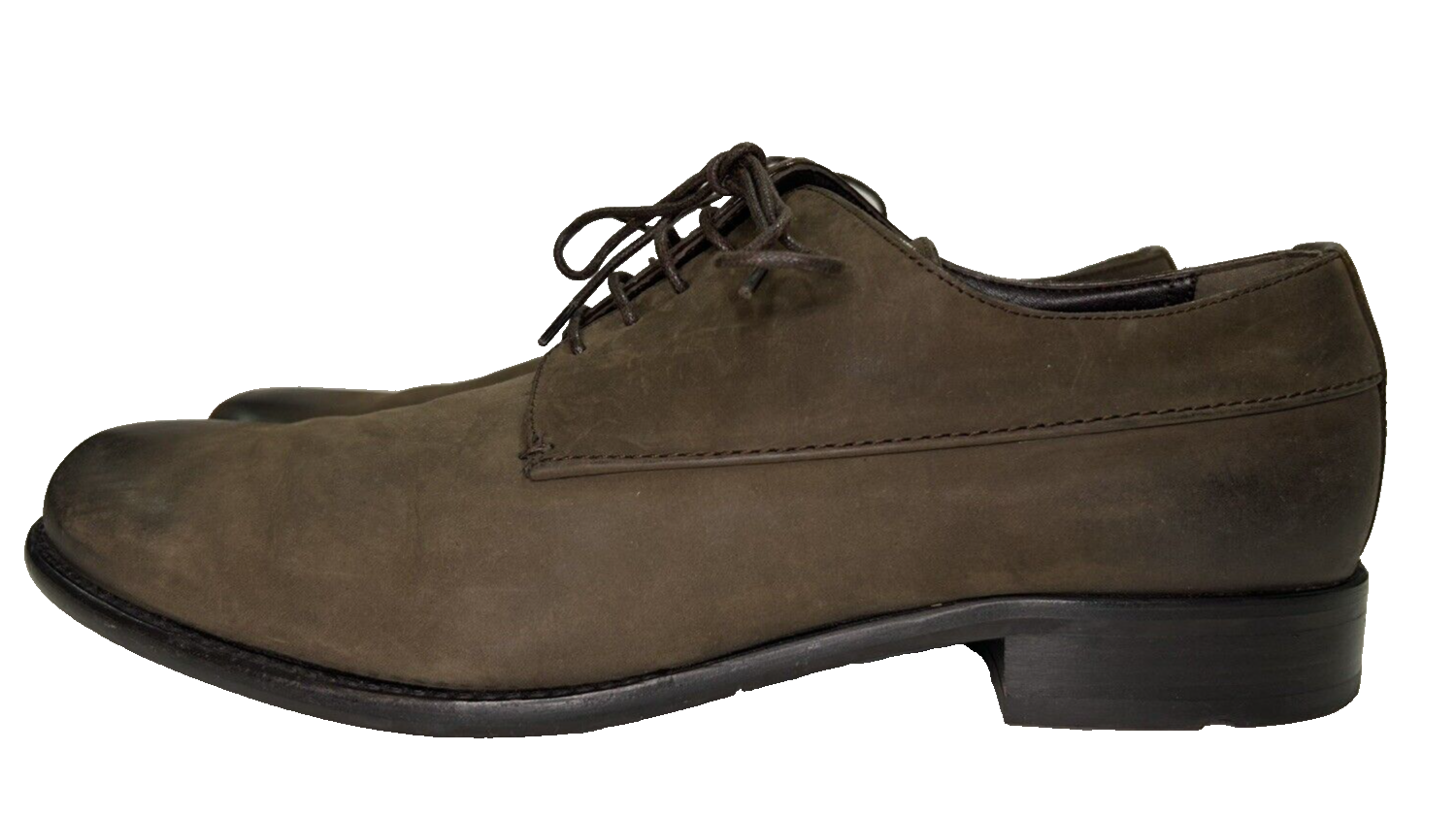 SAOLA Bally Calian scarpe pelle uomo 9 5 D marrone punta brunita derby lacci Svizzera