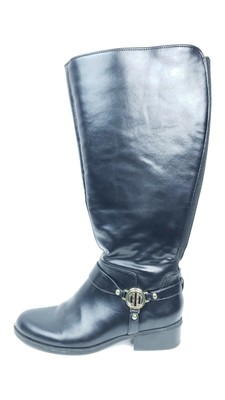 tommy hilfiger wide calf riding boots