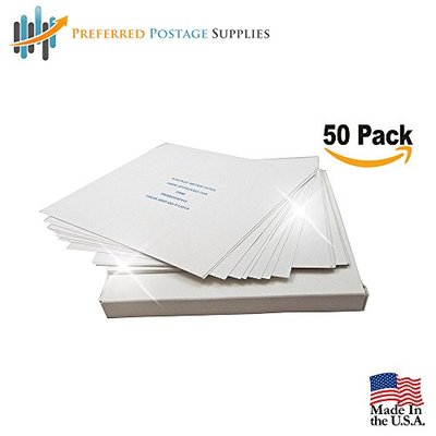 10 Packs of 50 - Large Universal Postage Meter Tapes - 5.25 x 5.25 (526)