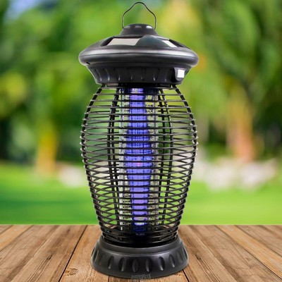 Westinghouse Solar Powered Insect Control Bug Zapper w/ 6 UV Bulbs