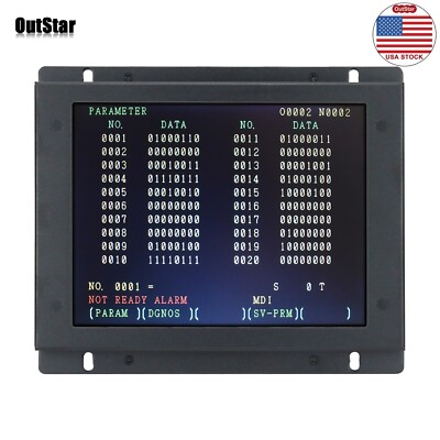 A61L-0001-0093 D9MM-11A 9 Inch LCD Monitor Replacement for FANUC CRT *USA Stock