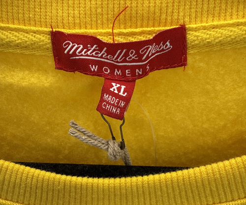Mitchell & Ness Milwaukee Brewers Womens Sweatshirt MLB XL Cooperstown NEW - Picture 6 of 9