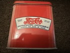 Vintage Pepsi Cola metal tin recipe box Empty — photo 2