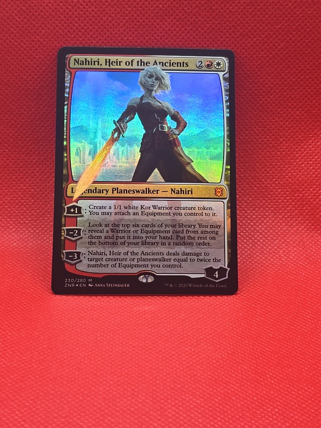 Nahiri, Heir of the Ancients Zendikar Rising Foil