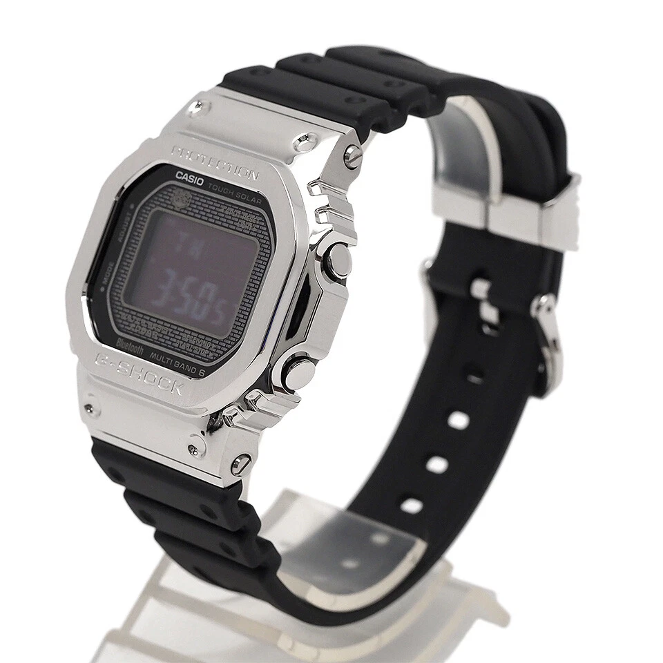 Casio G-Shock Full Metal Bluetooth Gmw-B5000-1Jf Solar Radio Waves Ss Resin Digi