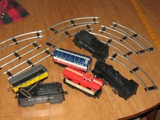 Vintage Marx Sears Allstate Mechanical Train Set 9512 with Track in Box