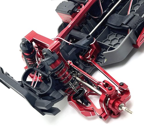 For 1/10 Mjx 10208 Rc Car Off-road Electric Truck Aluminum metal Upgraded Parts - Picture 51 of 57