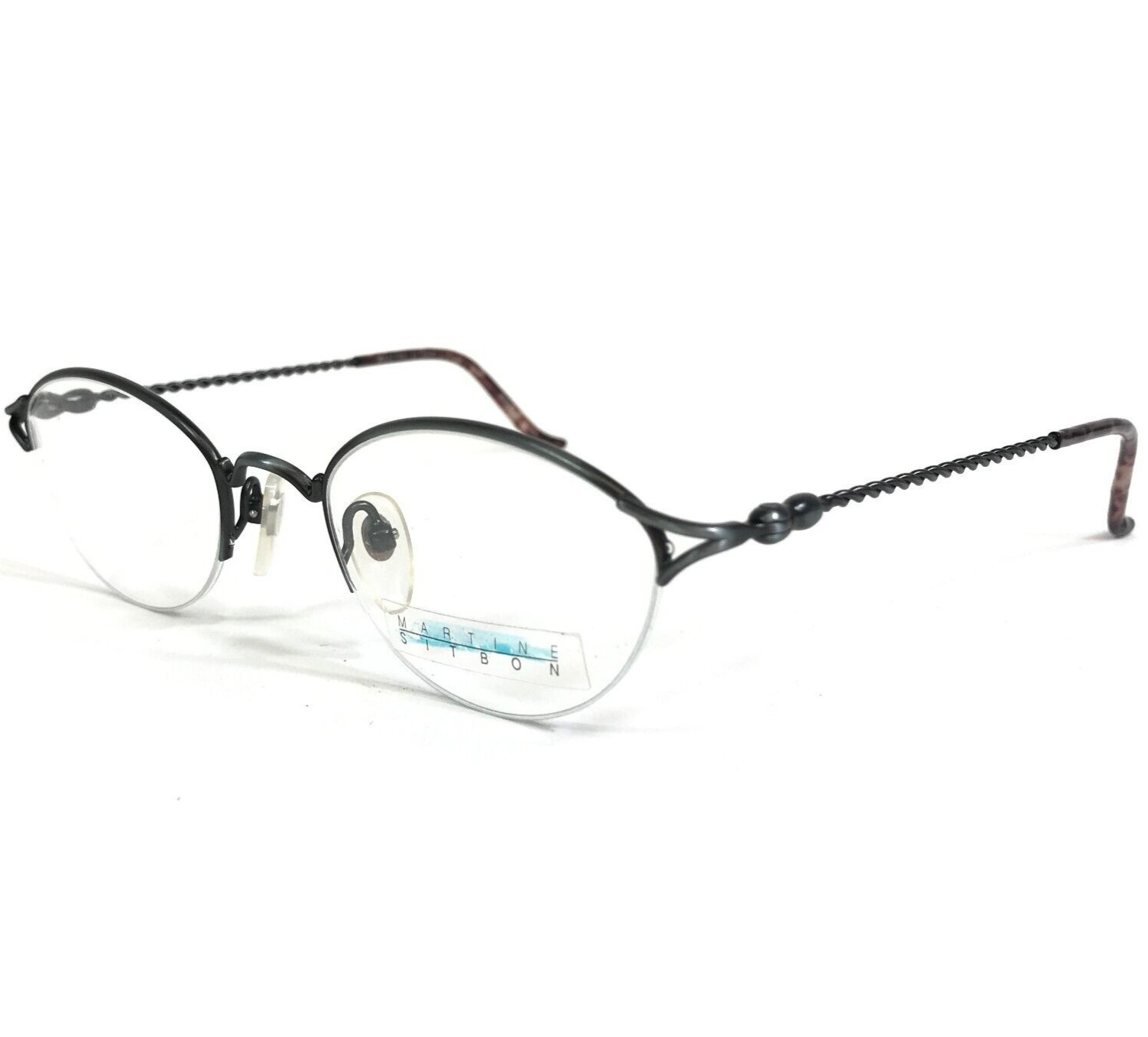 Оправа для очков Martine Sitbon 6541N AB Antique Rustic Серая круглая 48-20-135