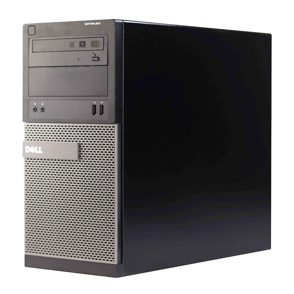 Dell i3 Desktop Computer Tower PC 8GB RAM 500GB HD 22