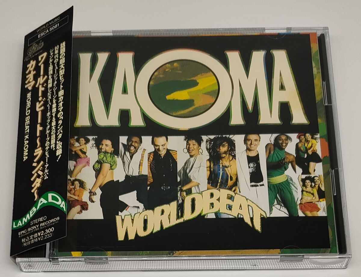 Kaoma – Worldbeat - JAPAN CD 1990 Lambada Epic/Sony Records Kaoma – Worldbeat - JAPAN CD 1990 Lambada Epic/Sony Records