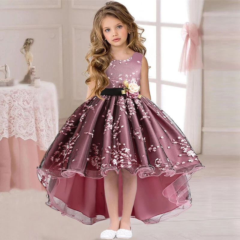 Vestidos De Fiesta de Ni a Para Bodas Bautizos Prom Ni as Quinces