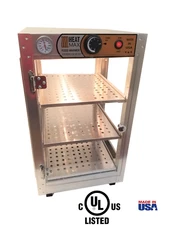HeatMax 14x14x24 Commercial Food Warmer for Pizza, Empanada, Pastry