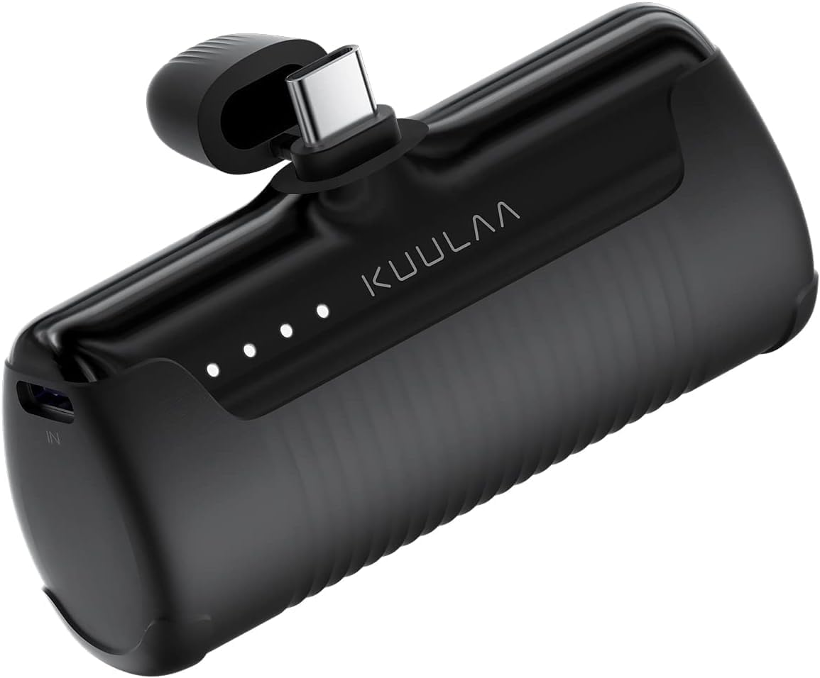 Portable Charger USB C Power Bank 4500Mah Small Portable Phone Charger Android C-image