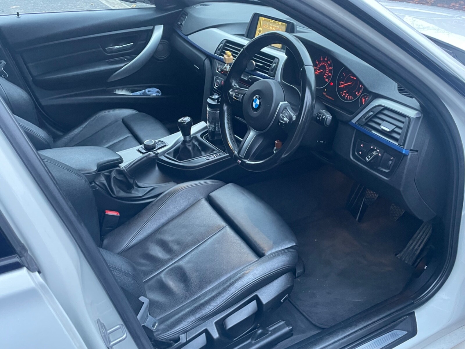 BMW 320d m sport, Manual 2014 white 63k Mileage 12 months MOT, Service