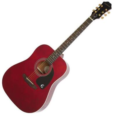 Acoustic Guitar Epiphone DR-100 WR Wine Red | eBay