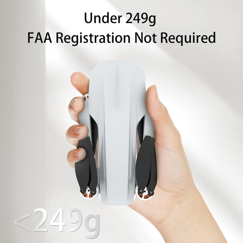 Drone with Camera 4K HD GPS Adult Beginner 5G Transmission Foldable Quadcopter - Image 2 of 4