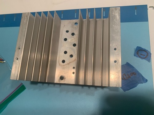 Akai AM-2600 Integrated Stereo Amplifier Heatsink